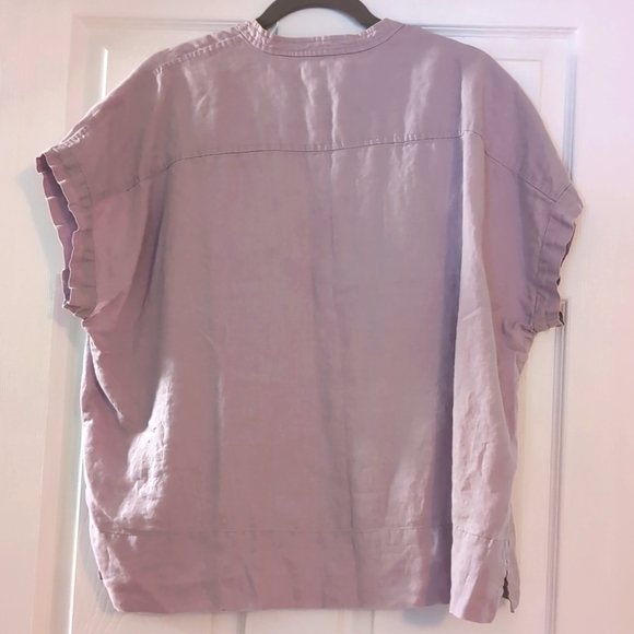 Everlane Women's Blouse in Light Purple - Picture 3 of 8
